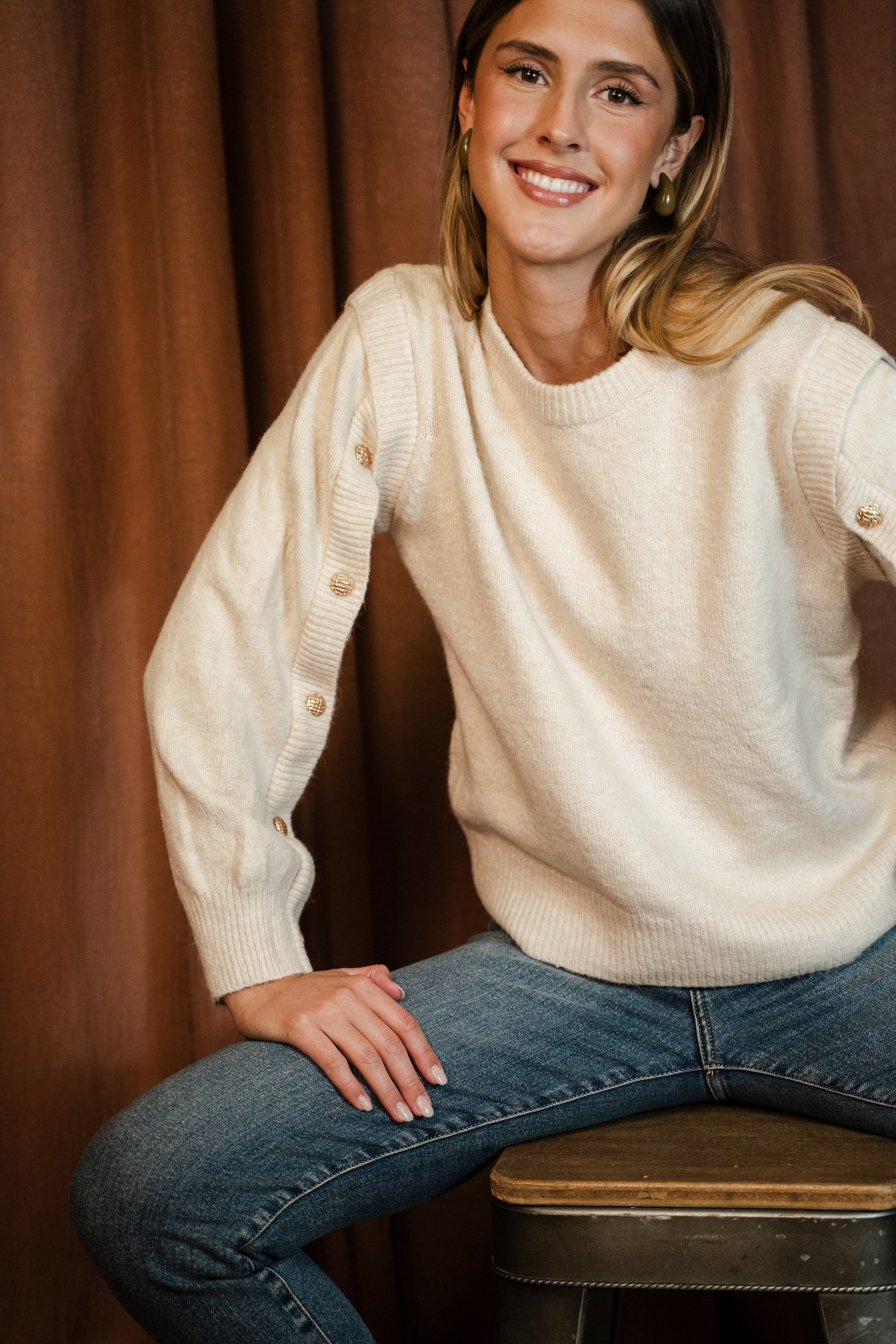 Pull BETTY Beige