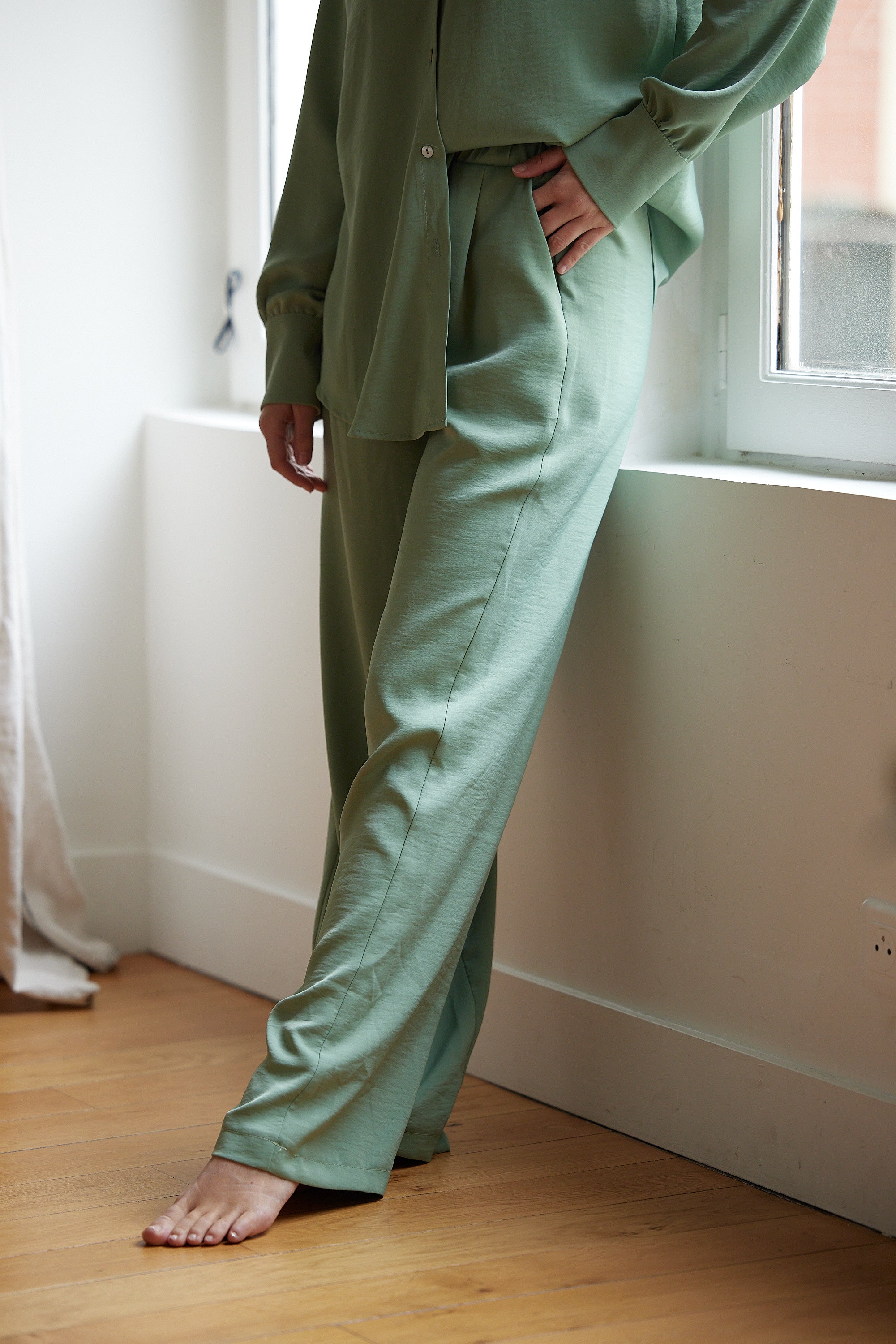 Ensemble SUISSA vert d'eau