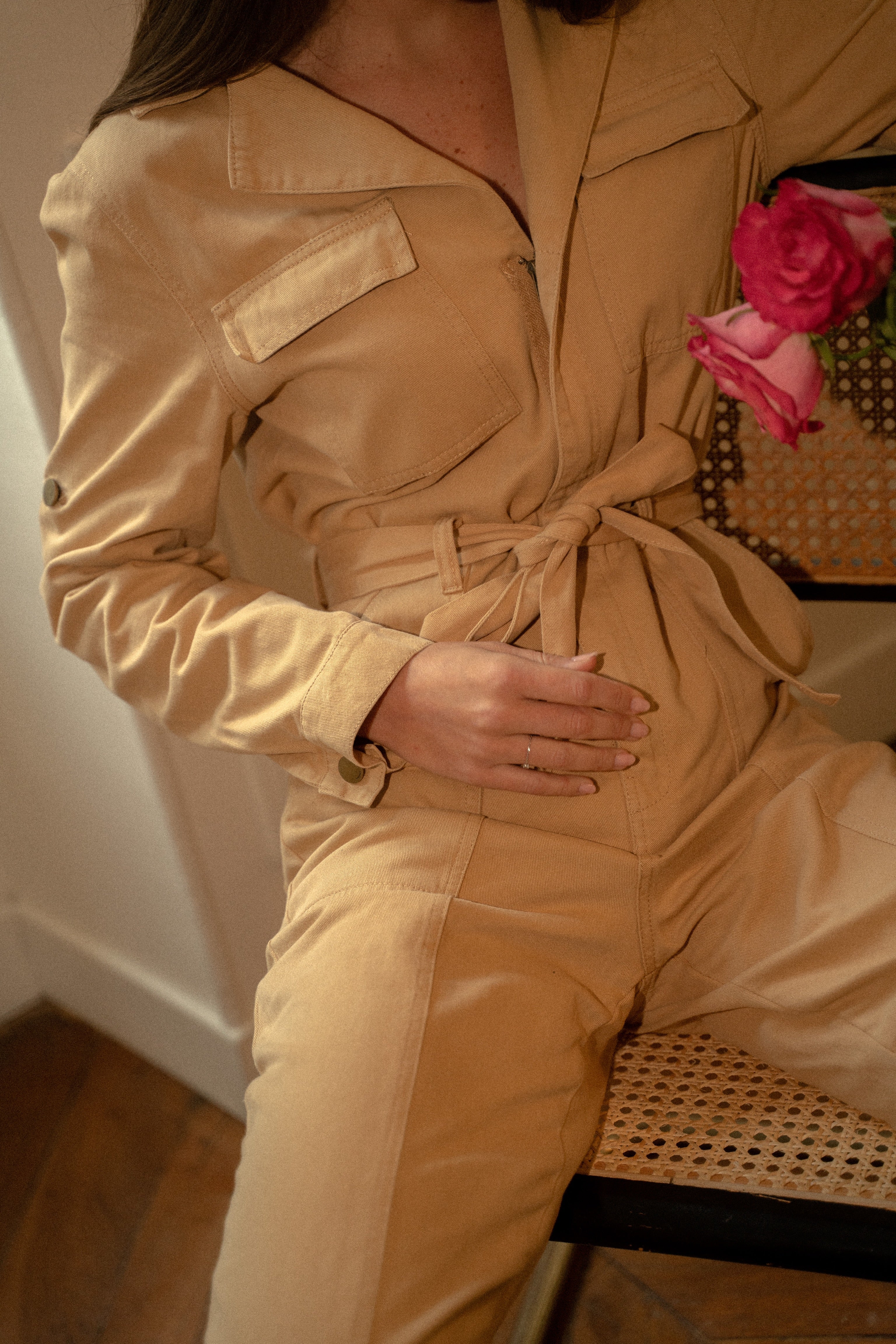 Combinaison beige Palerme