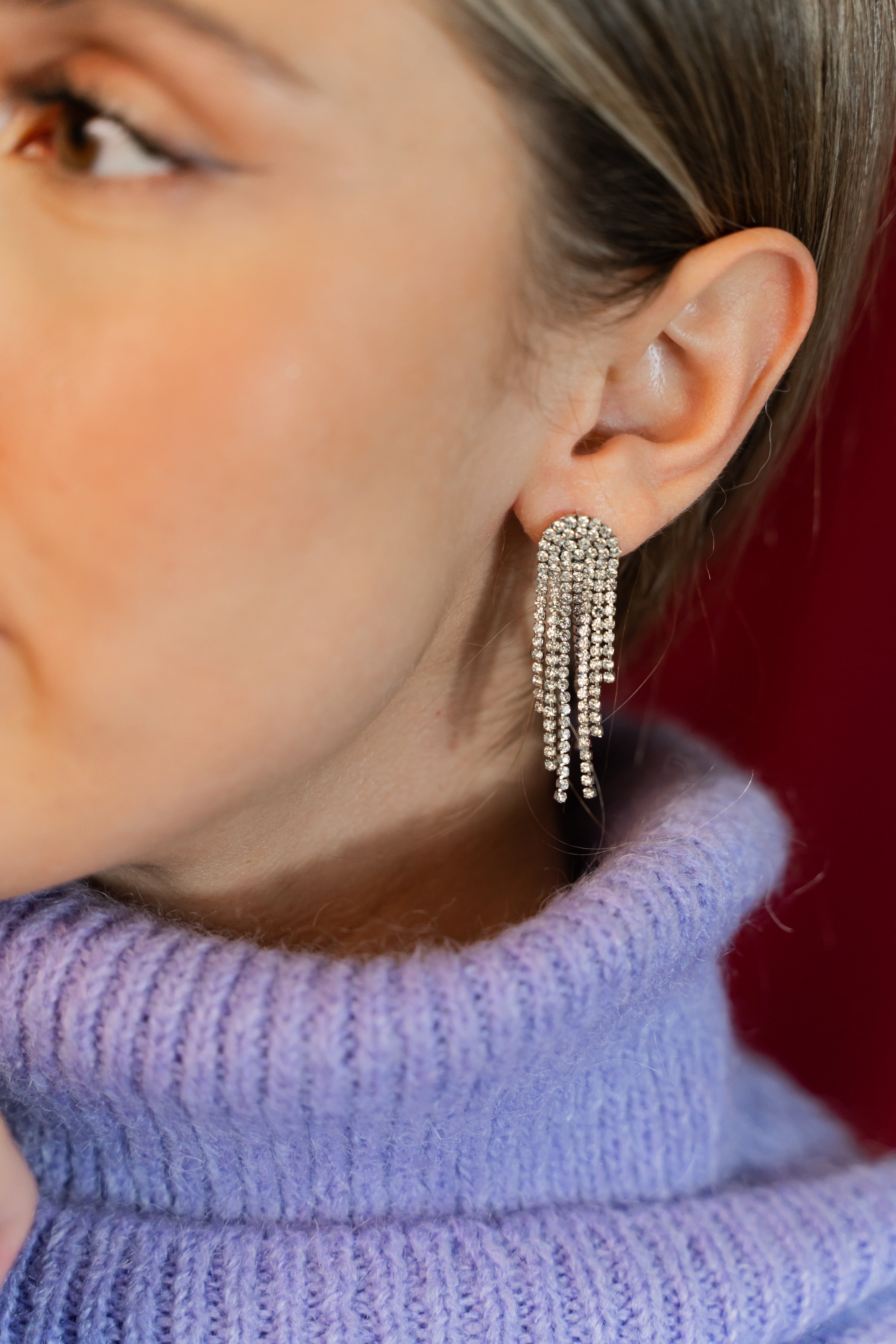 Boucle d'oreilles LURY Silver