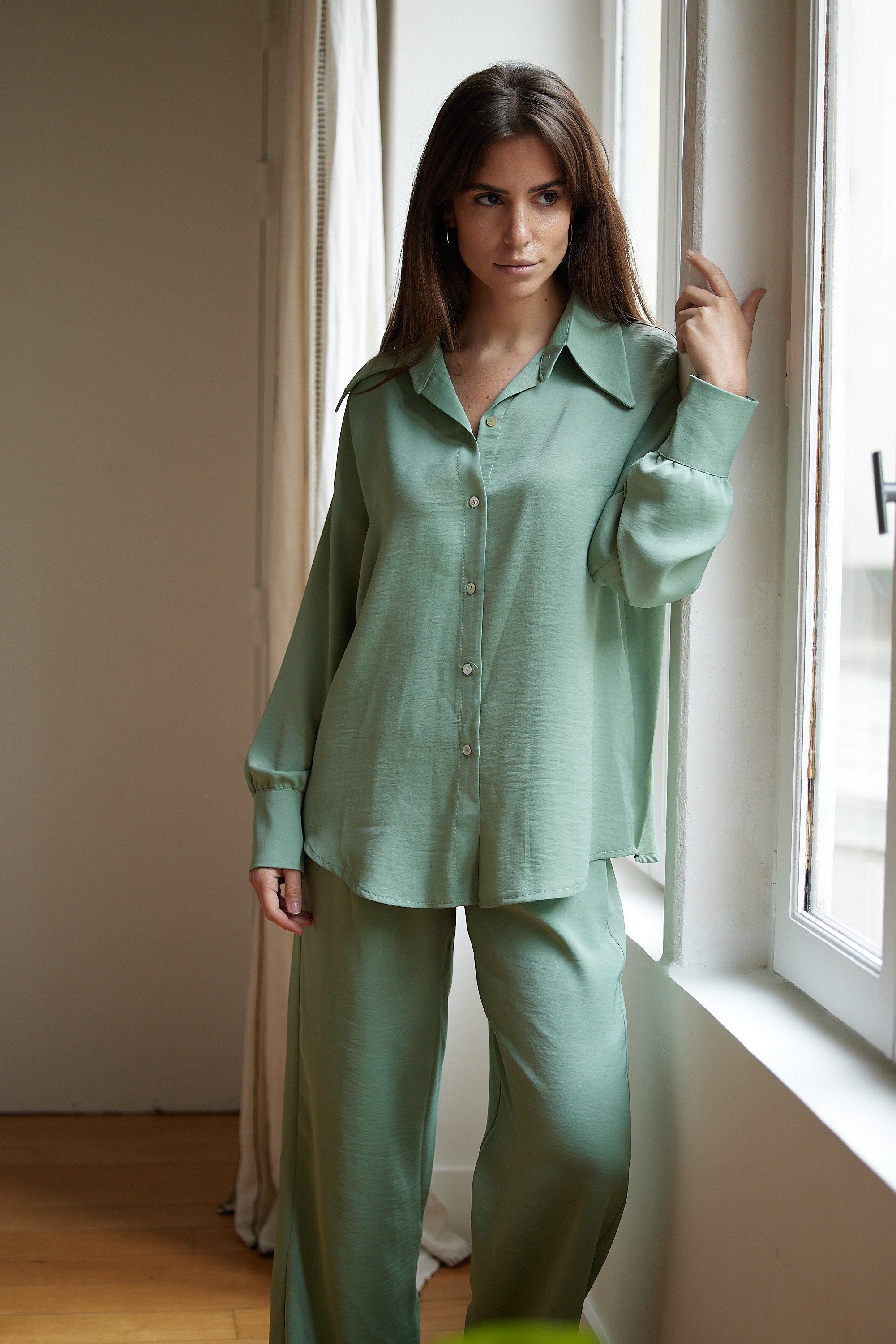 Ensemble SUISSA vert d'eau