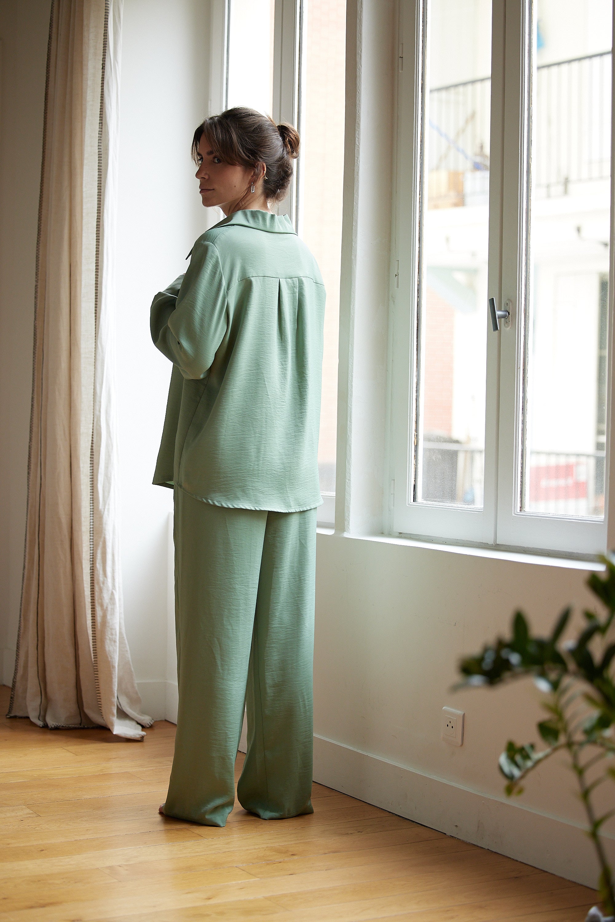 Ensemble SUISSA vert d'eau